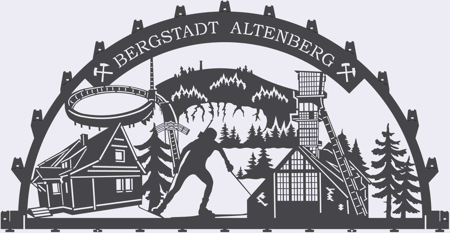 Schwibbogen Sondermotiv Bergstadt Altenberg