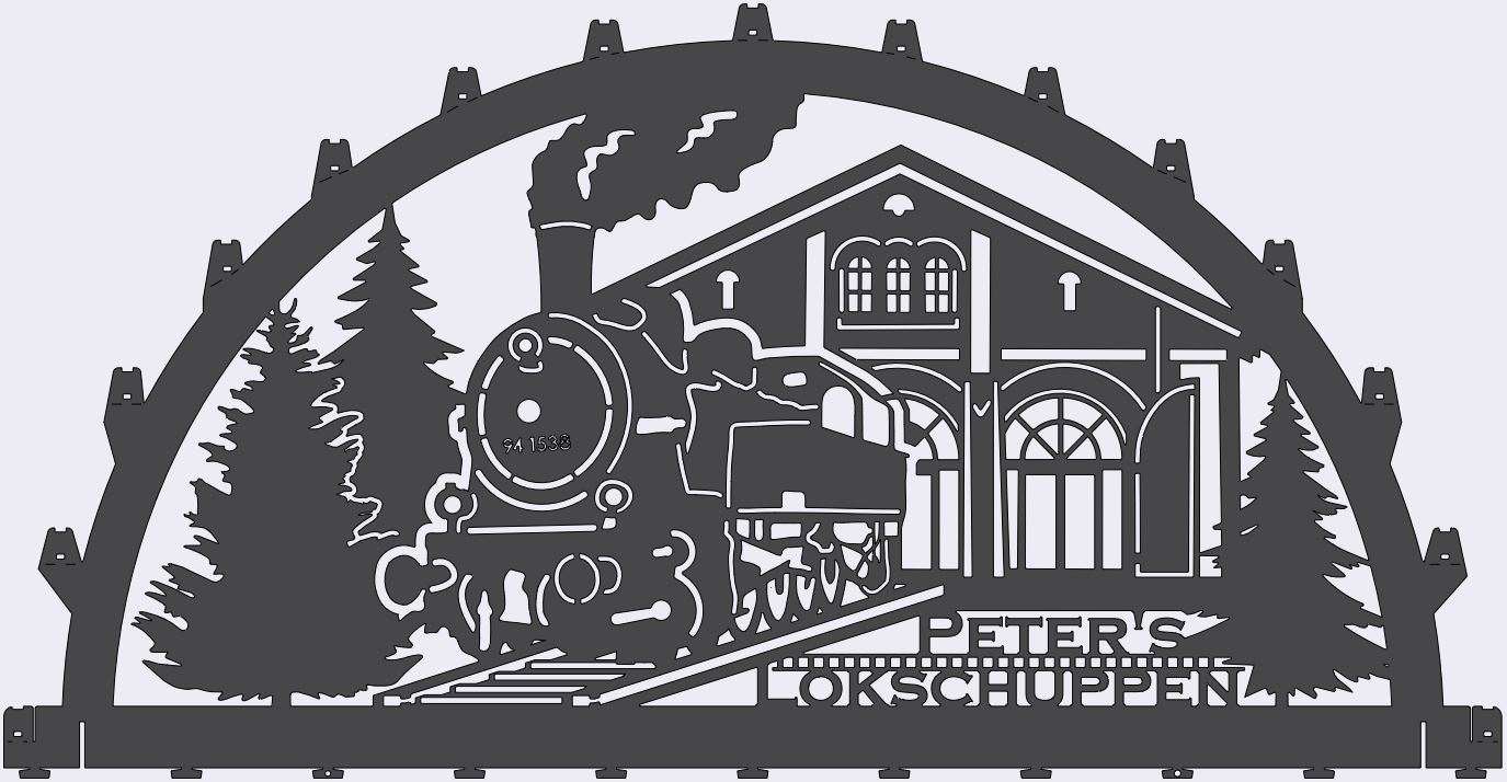 Sondermotiv Peters Lokschuppen