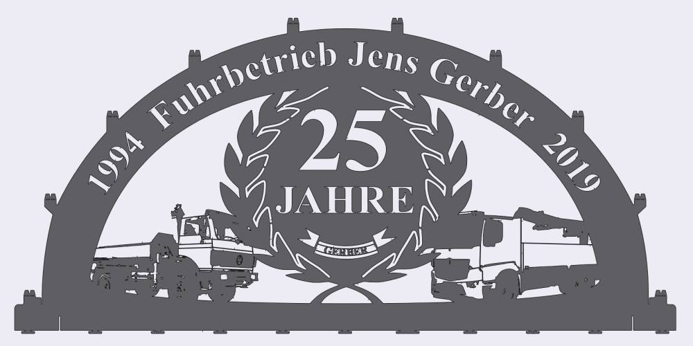 Sonderschwibbogen Containerdienst Gerber