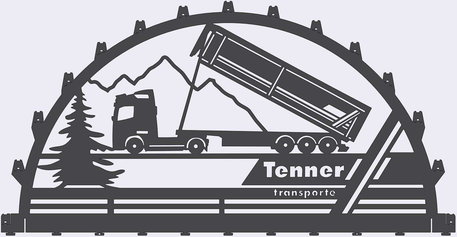 Schwibbogen Sondermotiv Tenner-Transporte